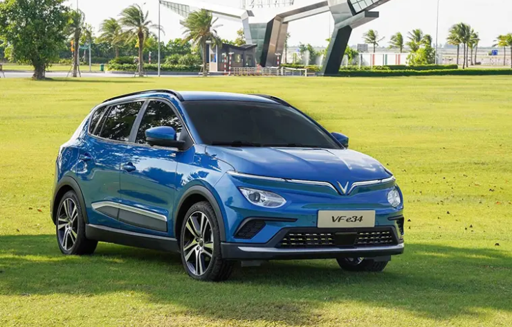 Phần đầu xe Vinfast VF e34